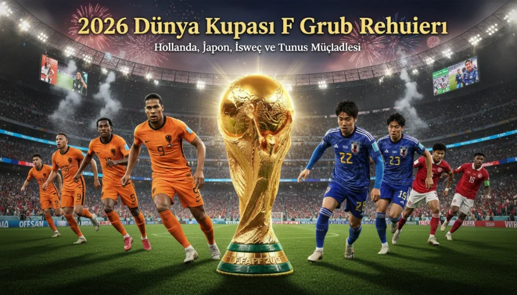 2026 Dünya Kupası F Grubu: Hollanda’yı Kim Durduracak?